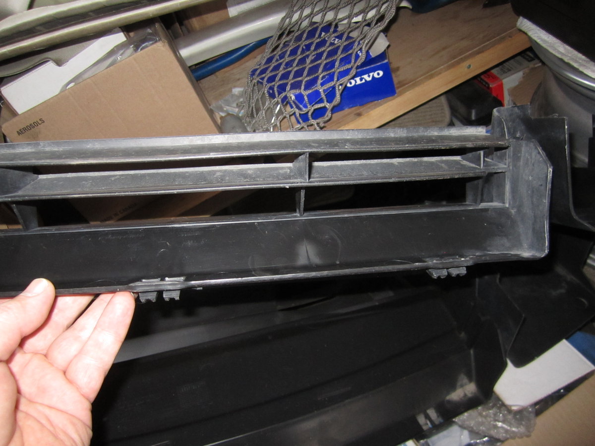 Closer view of baffle