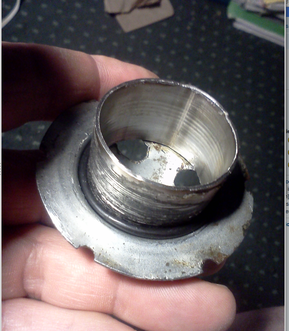 substituted stainless return pipe