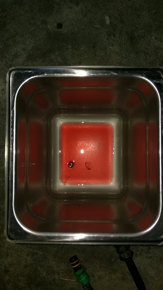 TLS Fluid after 100 miles in bad trans.