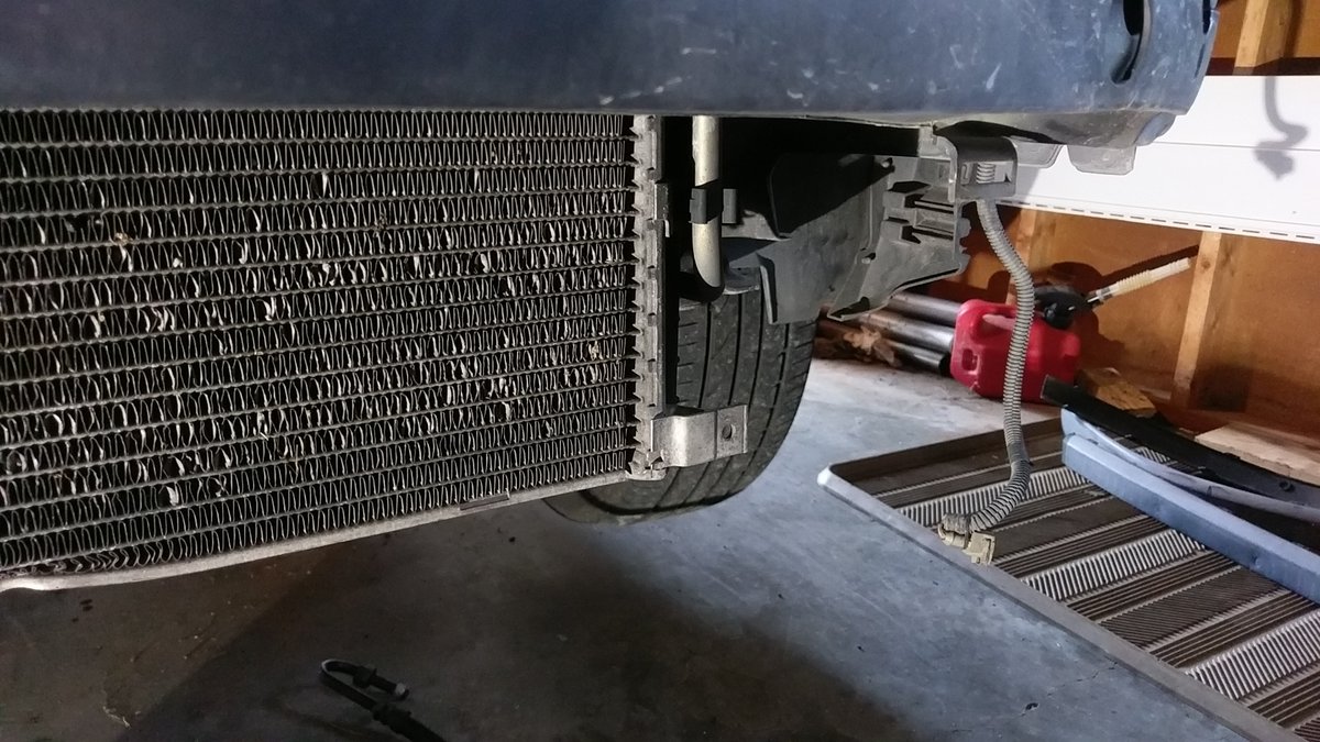 Drivers side mounting tab