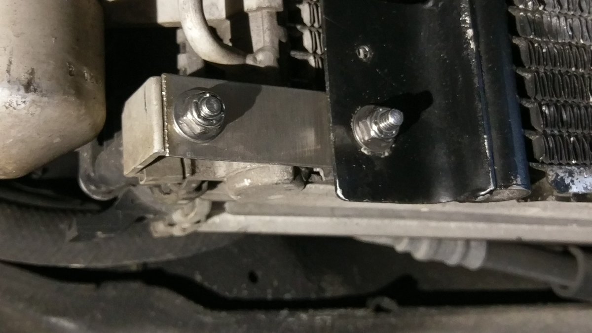 The mount for the pass side