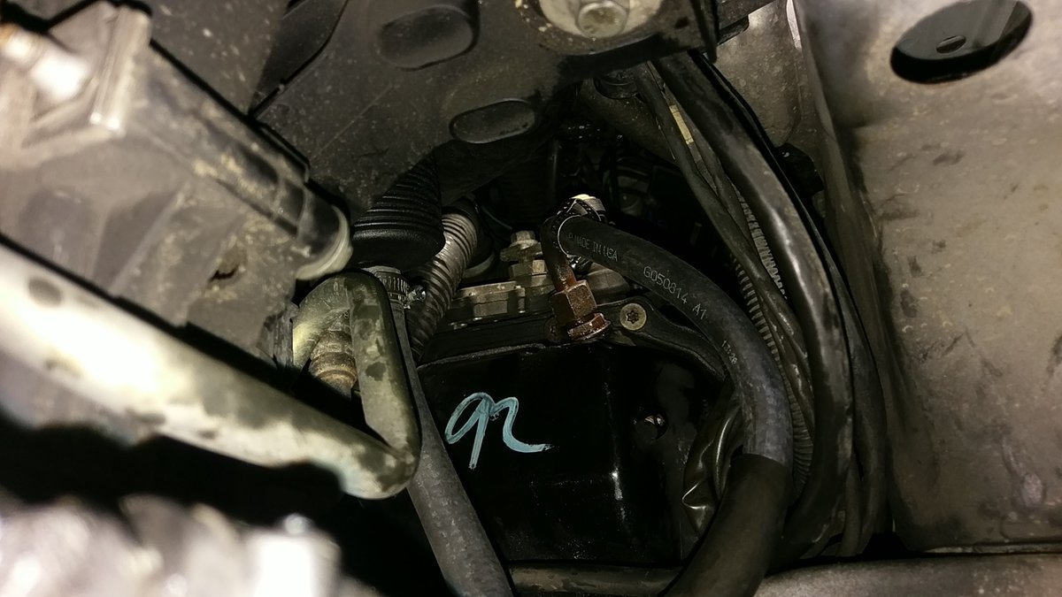 Use two wrenches to reinstall it!!!!