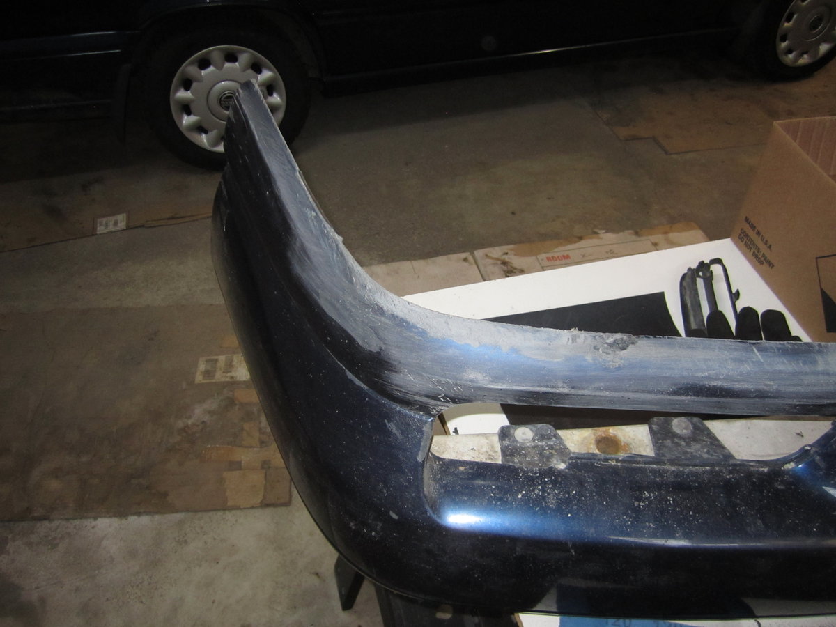 Damage all the way to the ends