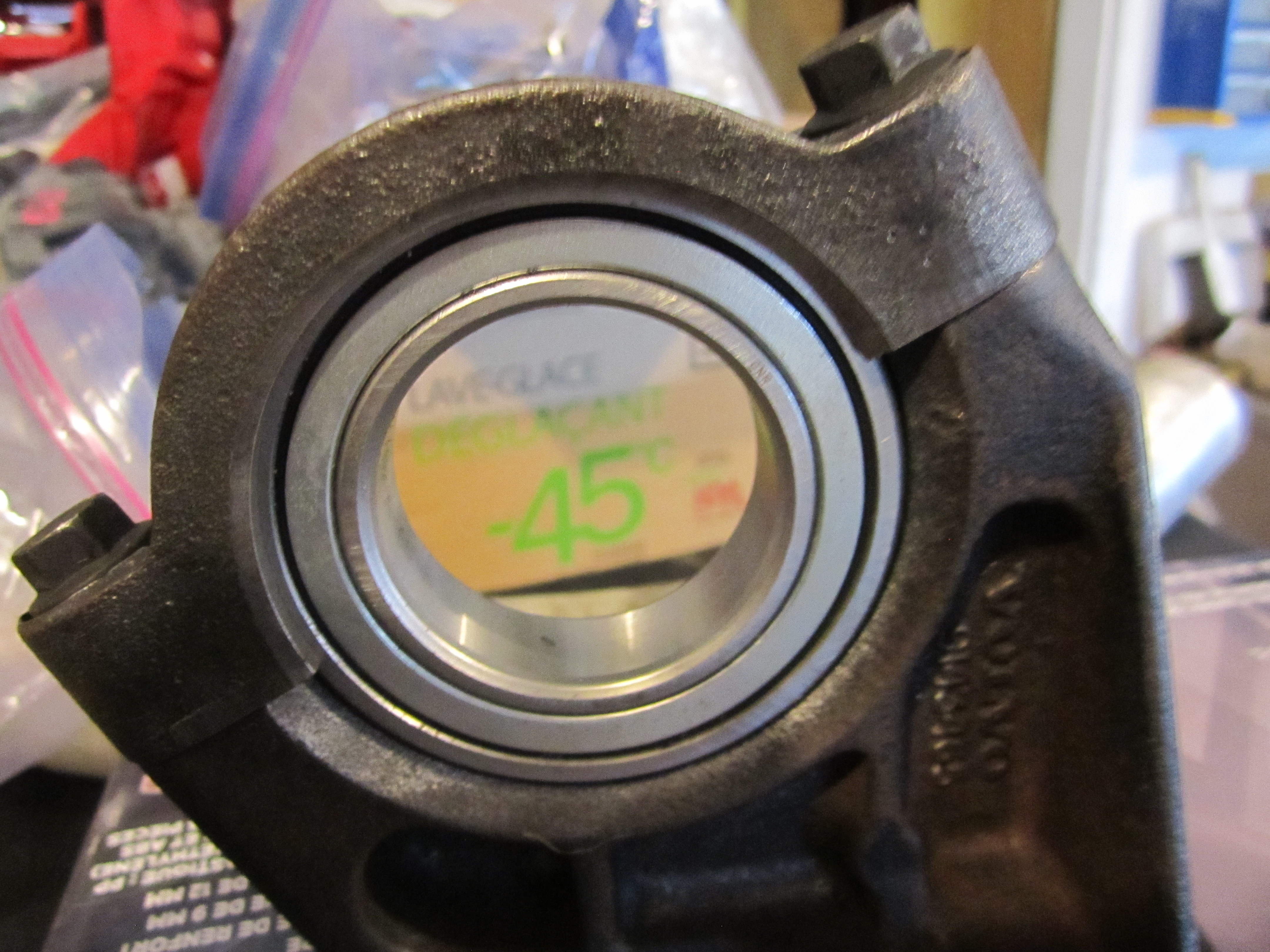 Turkish bearing in carrier support (1)