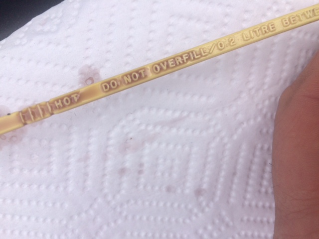 pic to show level of fluid