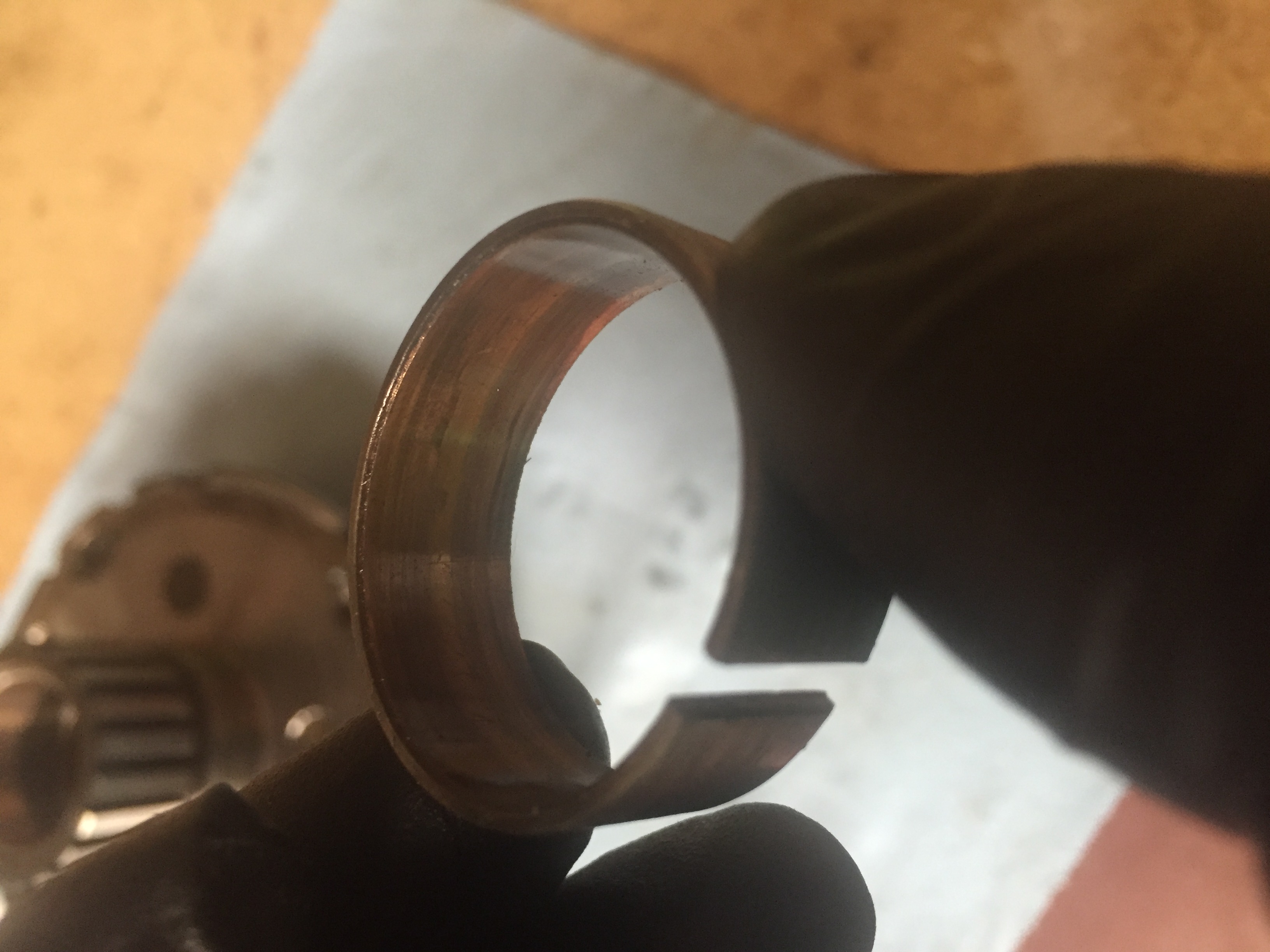 Bushing on planetary split and loose