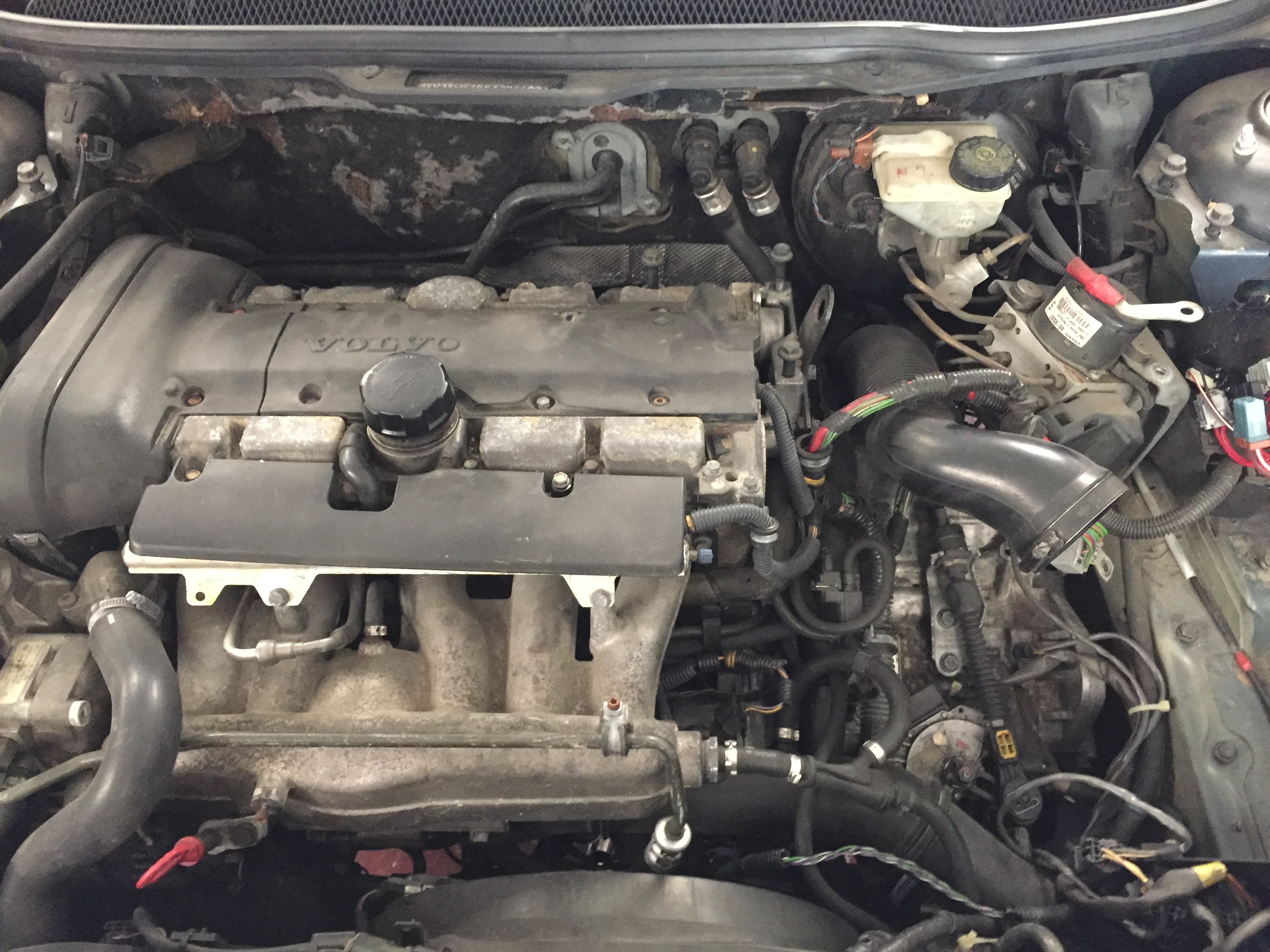 Remove upper engine mount