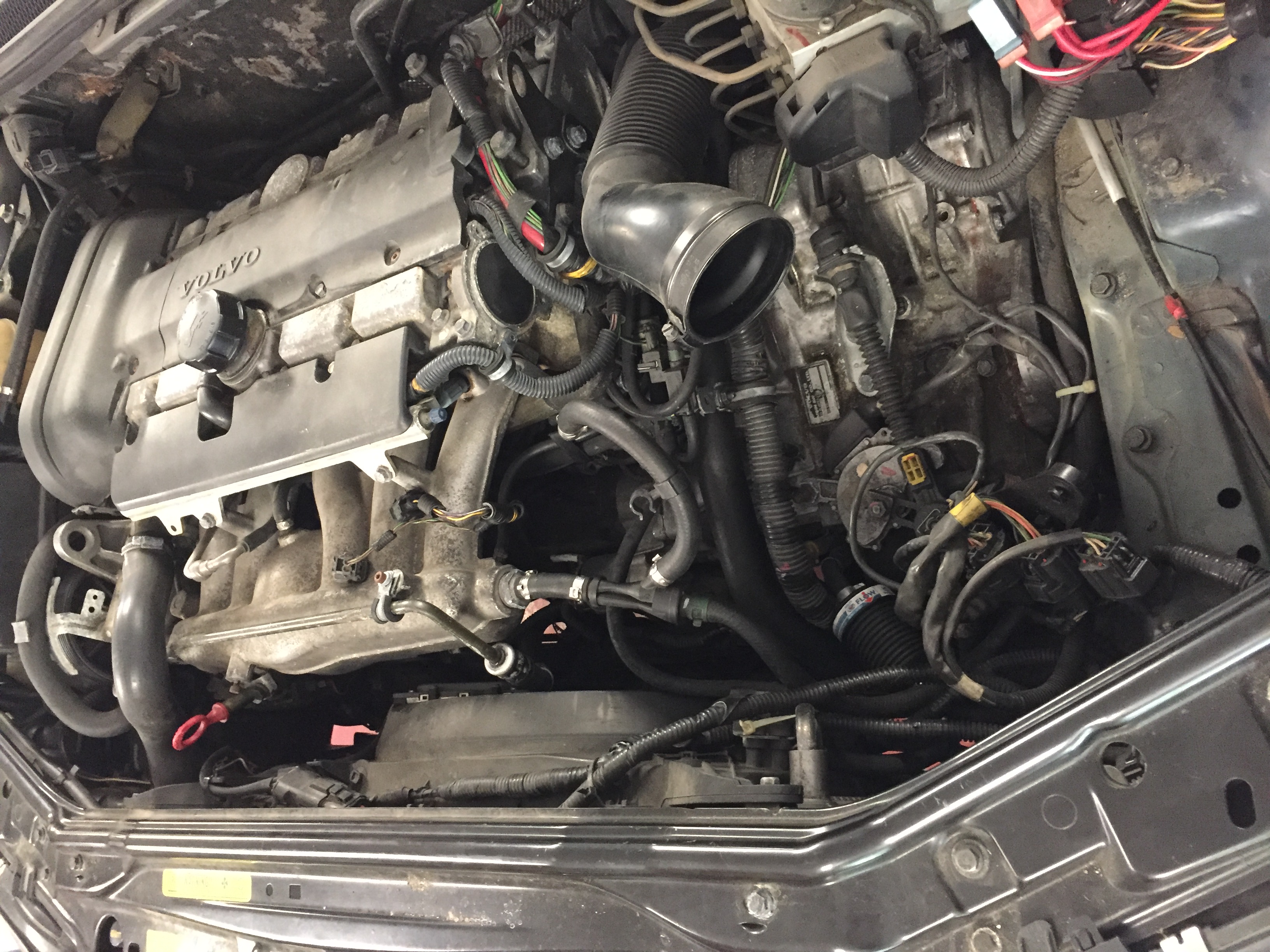 Remove intercooler to throttle tube