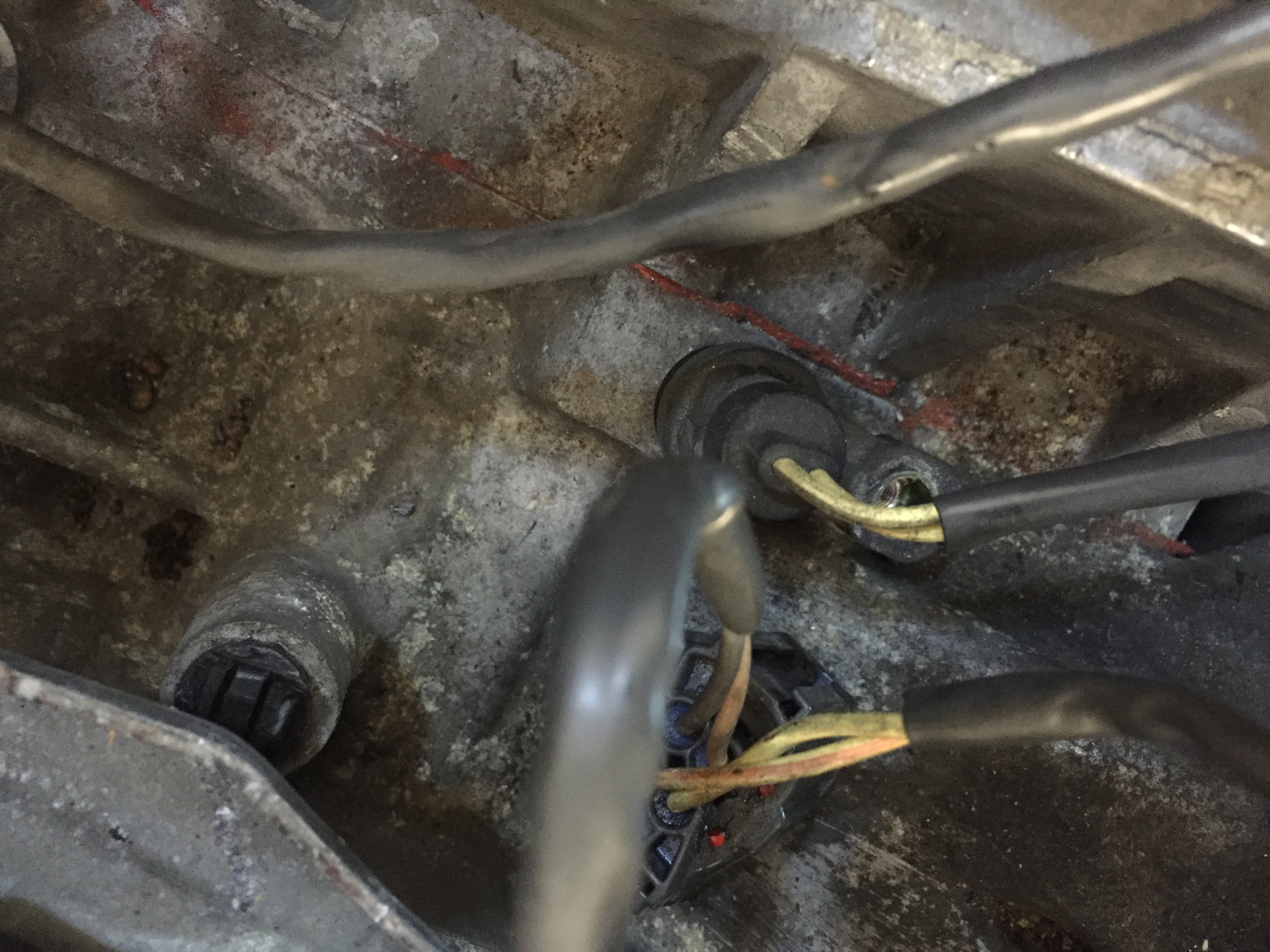 Remove trans speed sensors