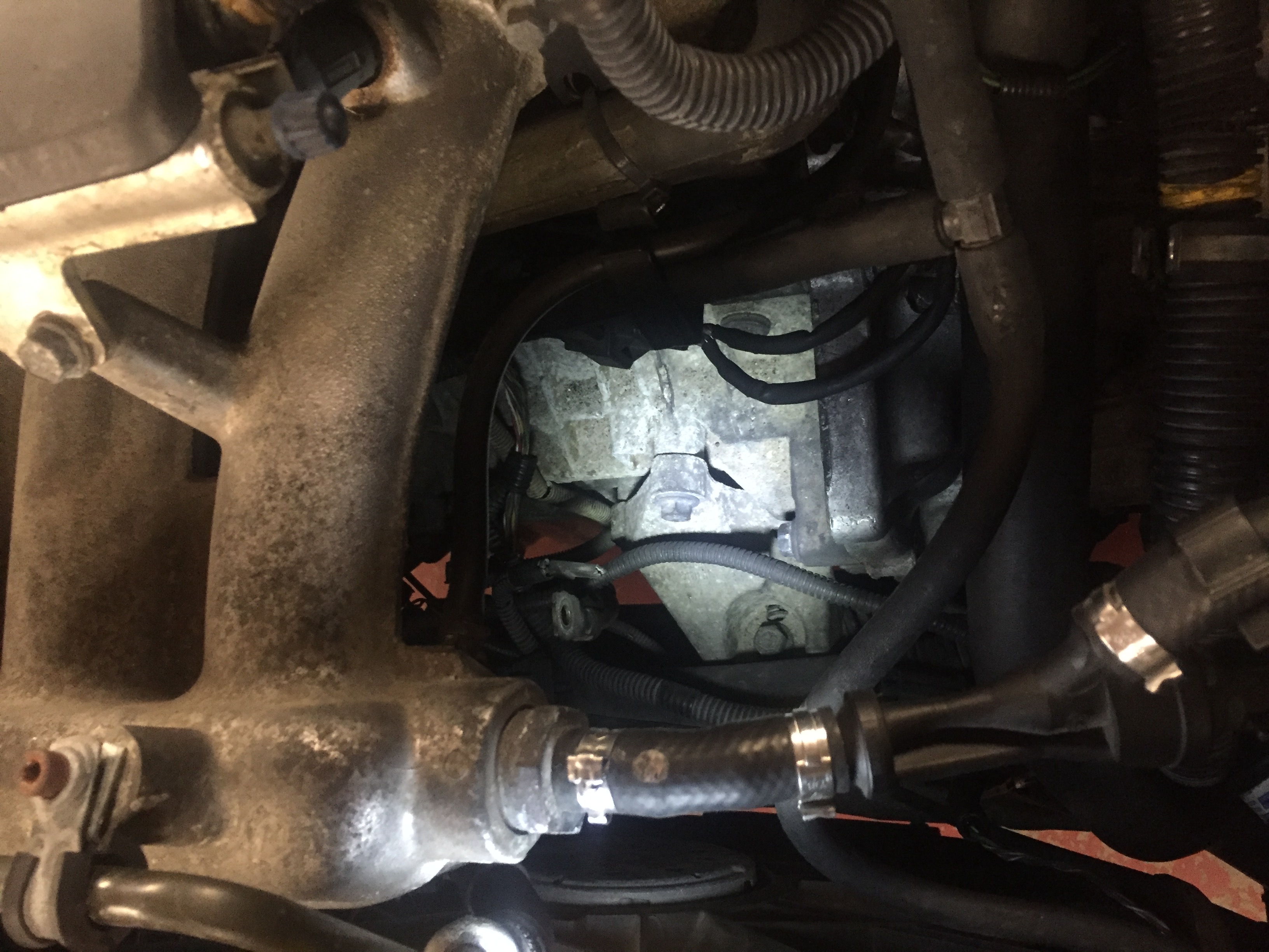 Step 16 Starter Removed