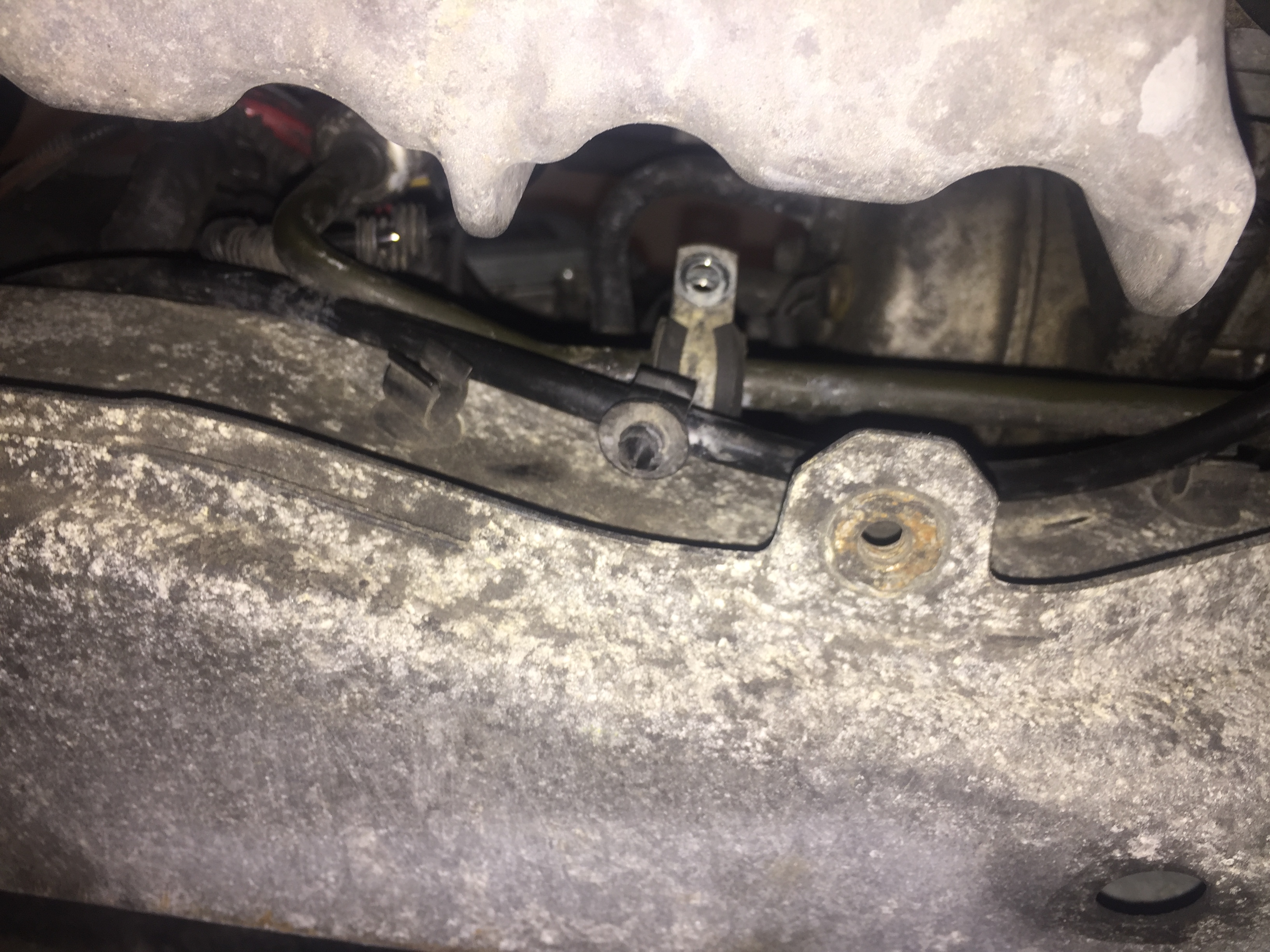 Step 17 Remove RHS ground wire clamp