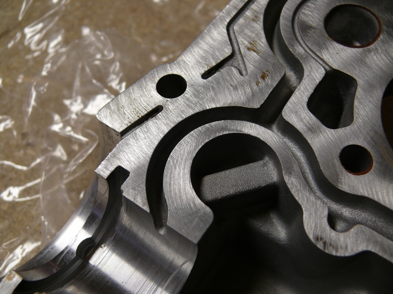 I thought this was a little heavy-handed. Hopefully it won't affect the seal