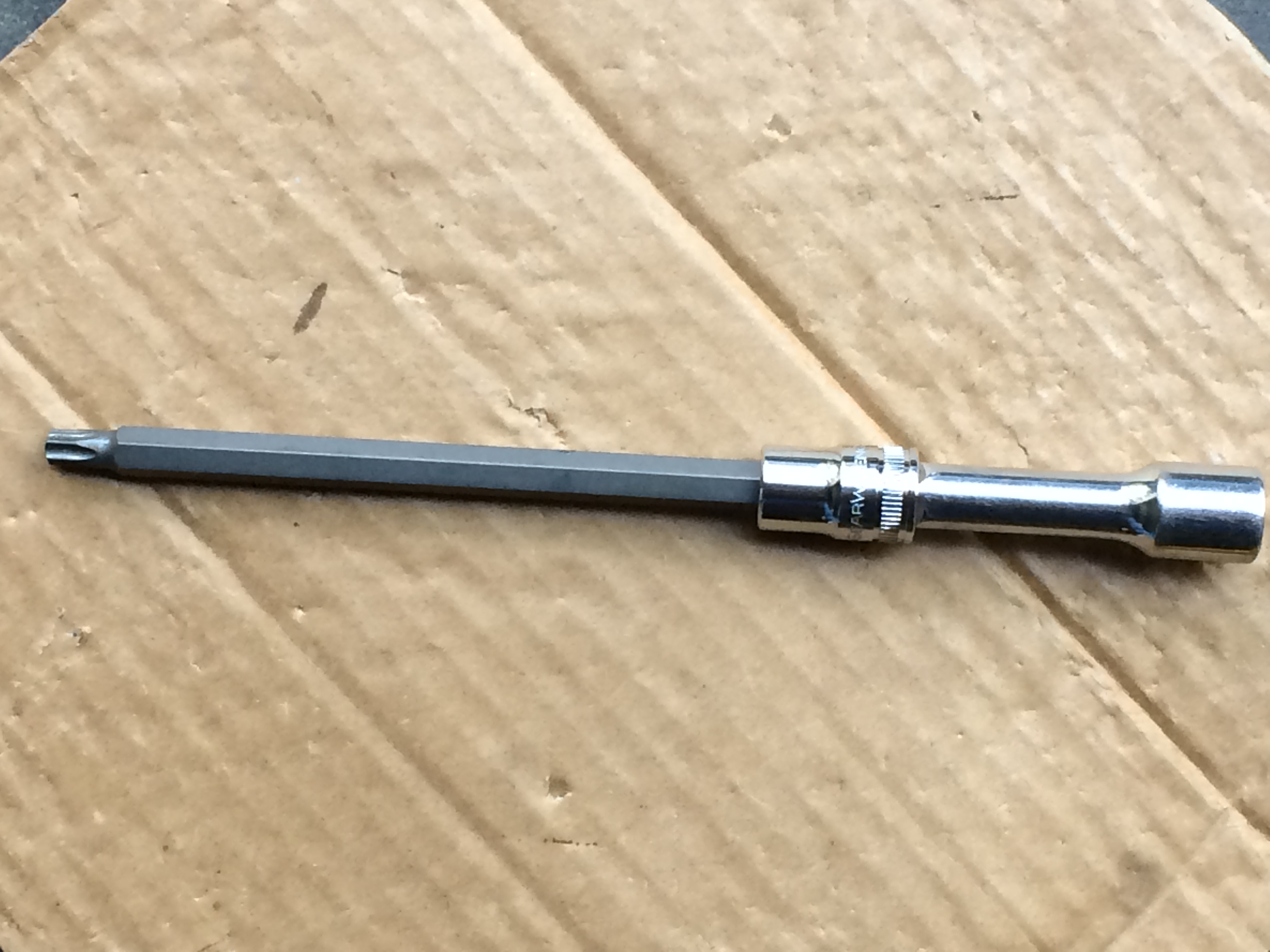 T40 Torx Wrench w 3/8" extension