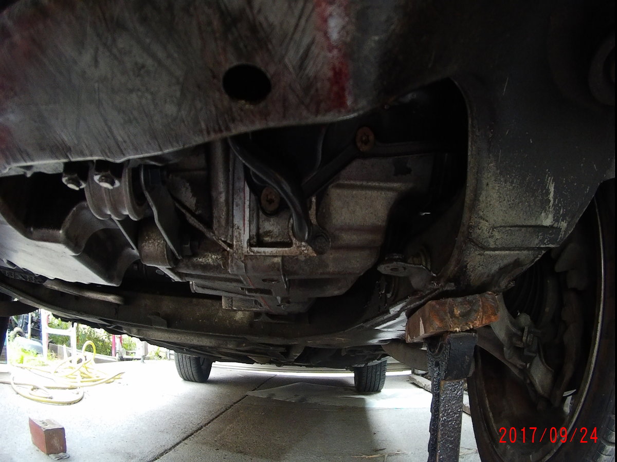 Cooling line entry point is only about 1.5 inches above the sump