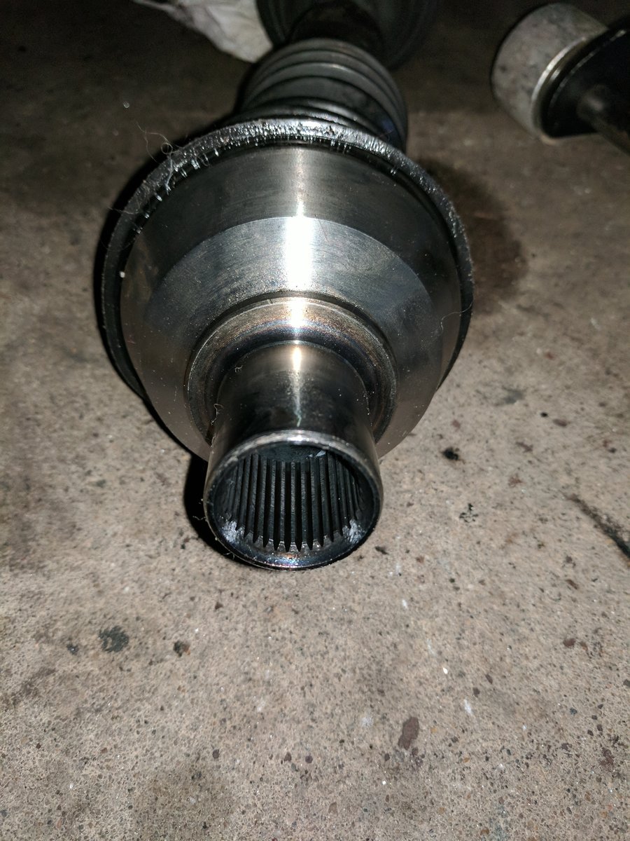 cv half shaft female spline