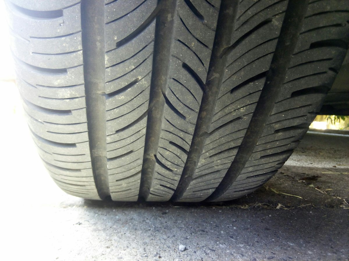 Conti tyres were about 7 years old and were in storage in my shed