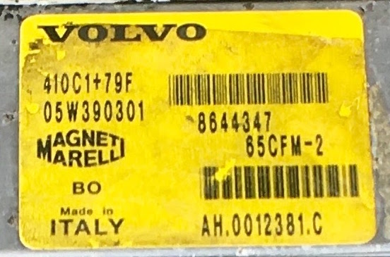 Magneti Marelli ETM with Yellow Label