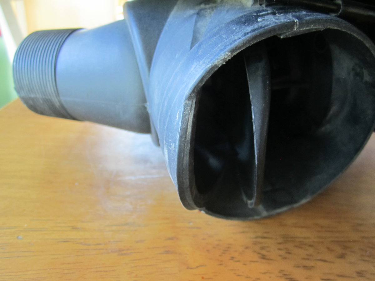 Thermostat flap position after running hair drier