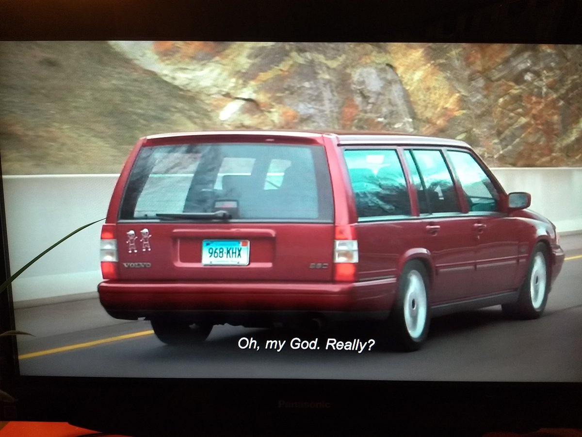 1995 Volvo 960 with a 380HP supercharged Ford V8 and a Mustang 5-speed manual transmission, built by Paul Newman for David Letterman.