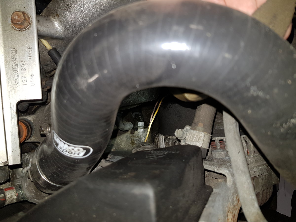 Then I discovered this: PCV elbow on the side of the manifold was not connected.