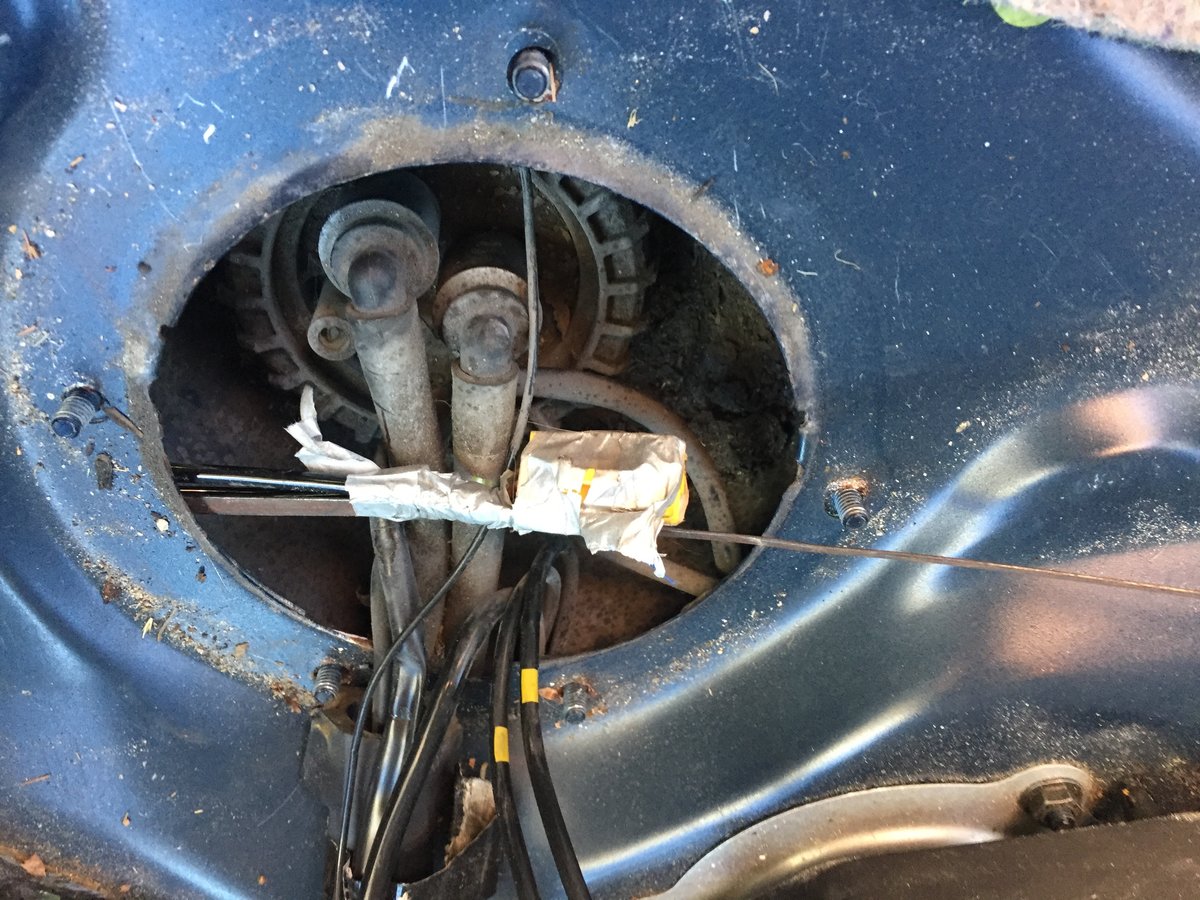 Connector successfully brought to access panel!!