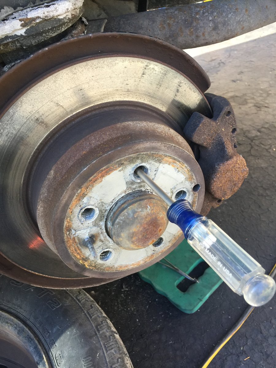 I gorilla'd one of the sensors and had to punch it out of the hole with a screwdriver