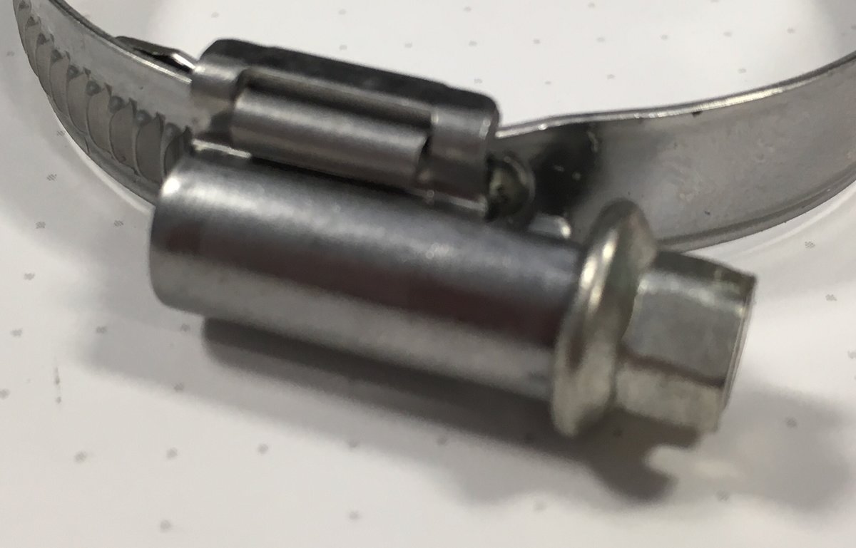 New Hose Clamp Frontside Close Up