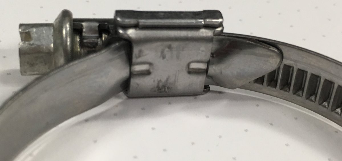 New Hose Clamp Backside Close Up