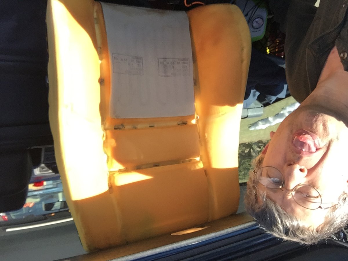 Yes, it's a heated third rear seat