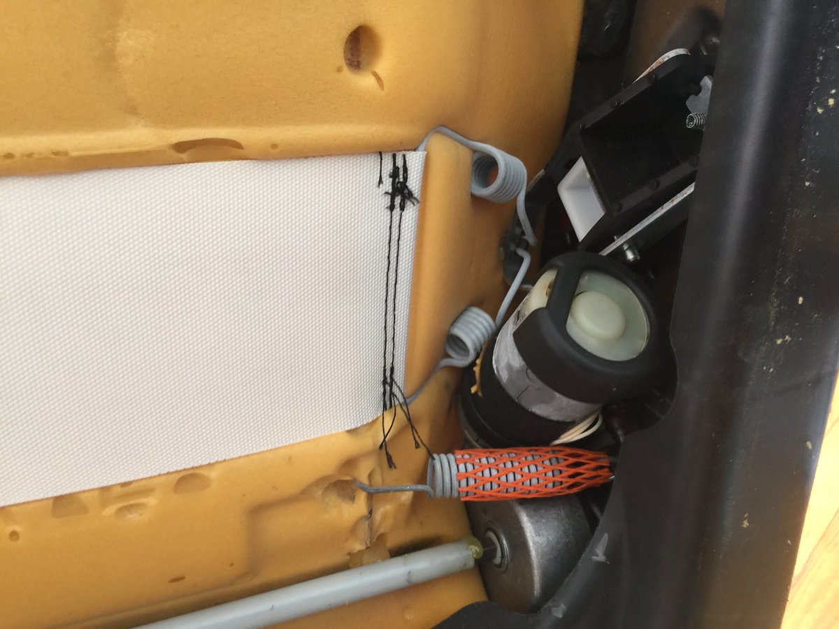 Operating guts of the lumbar support