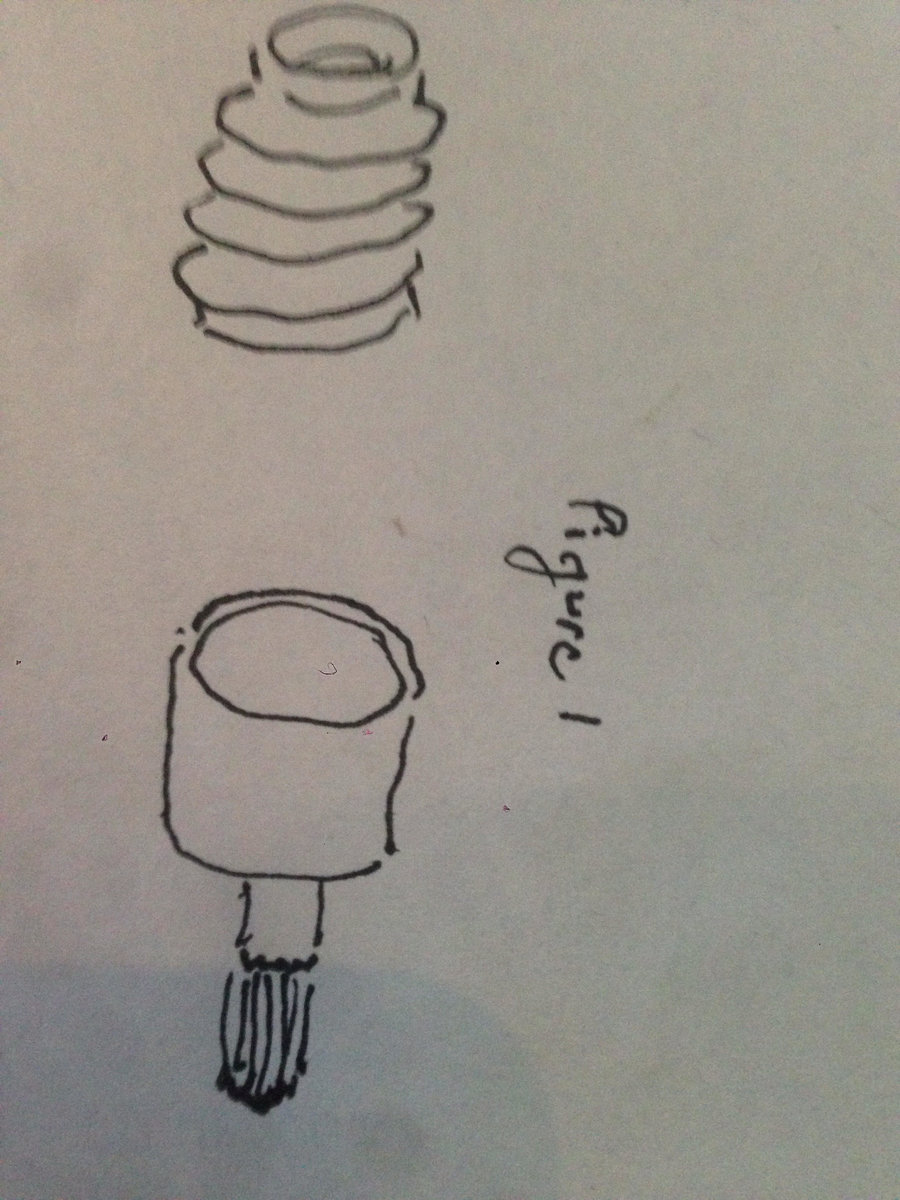Figure 1, axle sleeves I see online, and boots for