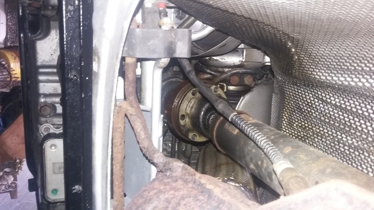 Nothing Left of the carrier Bearing