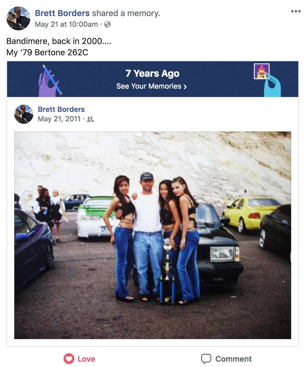 1979 Bertone 262C at Bandimere Speedway