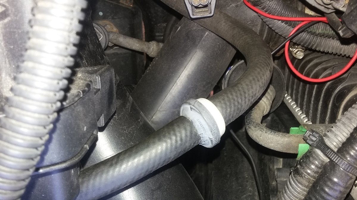 This is from the brake booster.  Its good