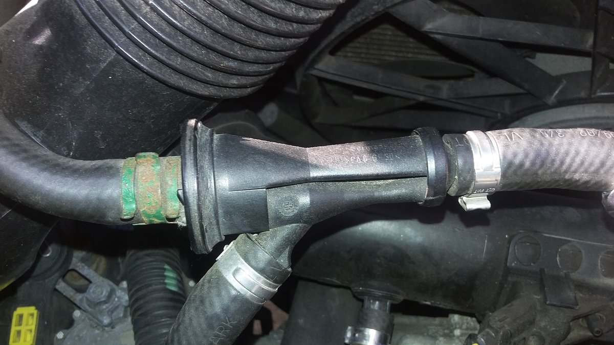 This Comes out from the side of the Intake. Its good