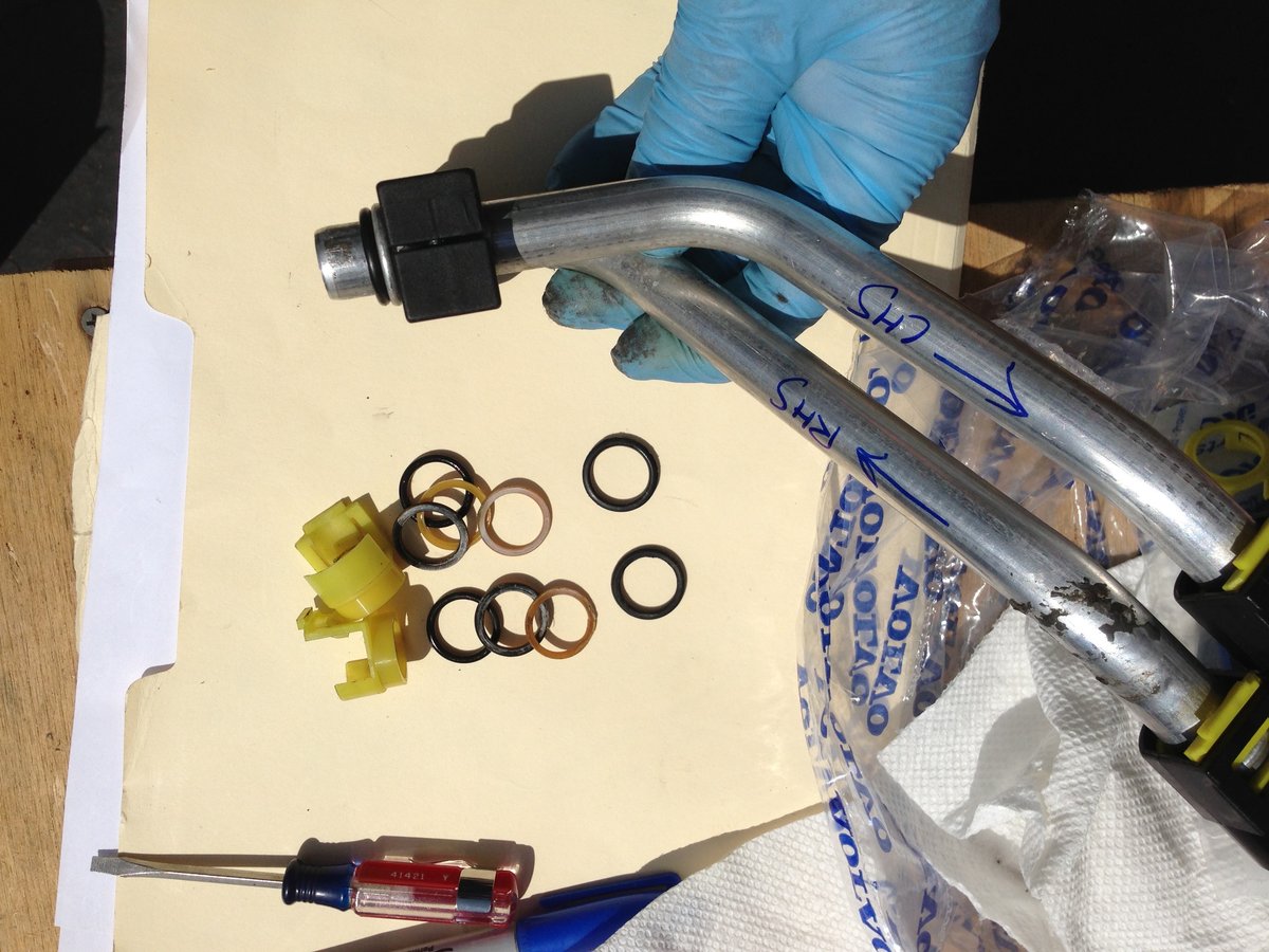 Abscate rule - buy two of and replace every Oring that you touch on HVAC