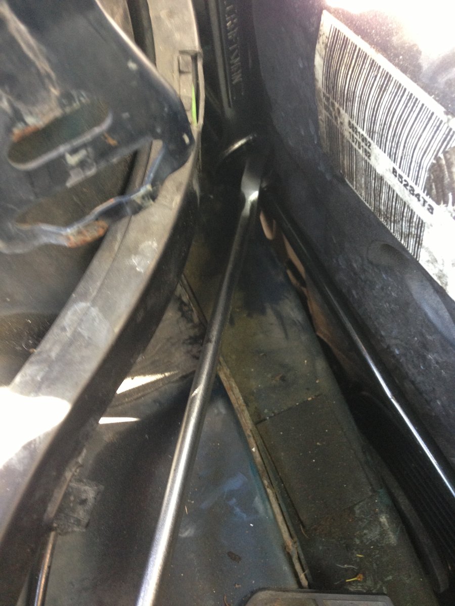 ORifce tube line opening - I had to go back as I put in backwards first time Was able to do this with two open ends.