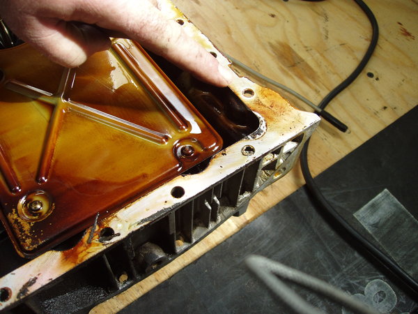 Evidence of leak, notice stain travels from inside to out