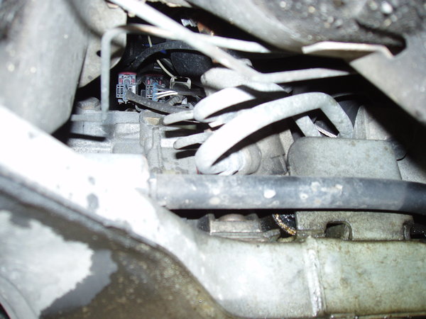 Power steering lines to be removed. You may be able to do it without removing them but I thought is was easier with them removed. Plus you get to swap out some old oil and replace it with new.