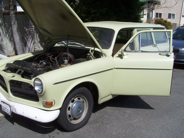 Doesn't she look happy! She's finally getting some much needed attention after being parked in a garage for 10 years.