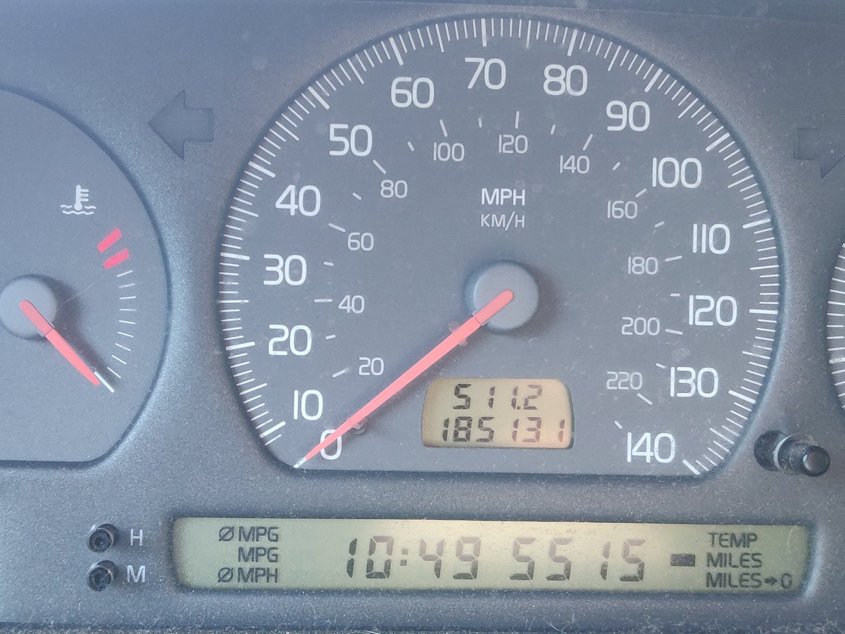 Odometer reading