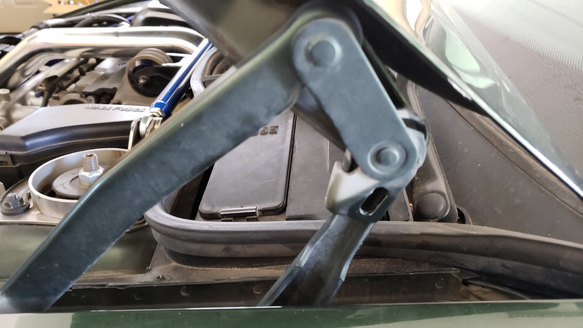 Push down as shown here