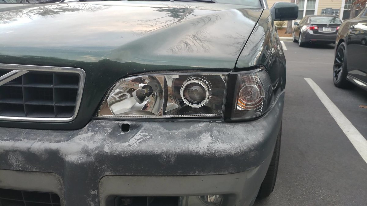 Finished product. (Pre-bumper respray!)