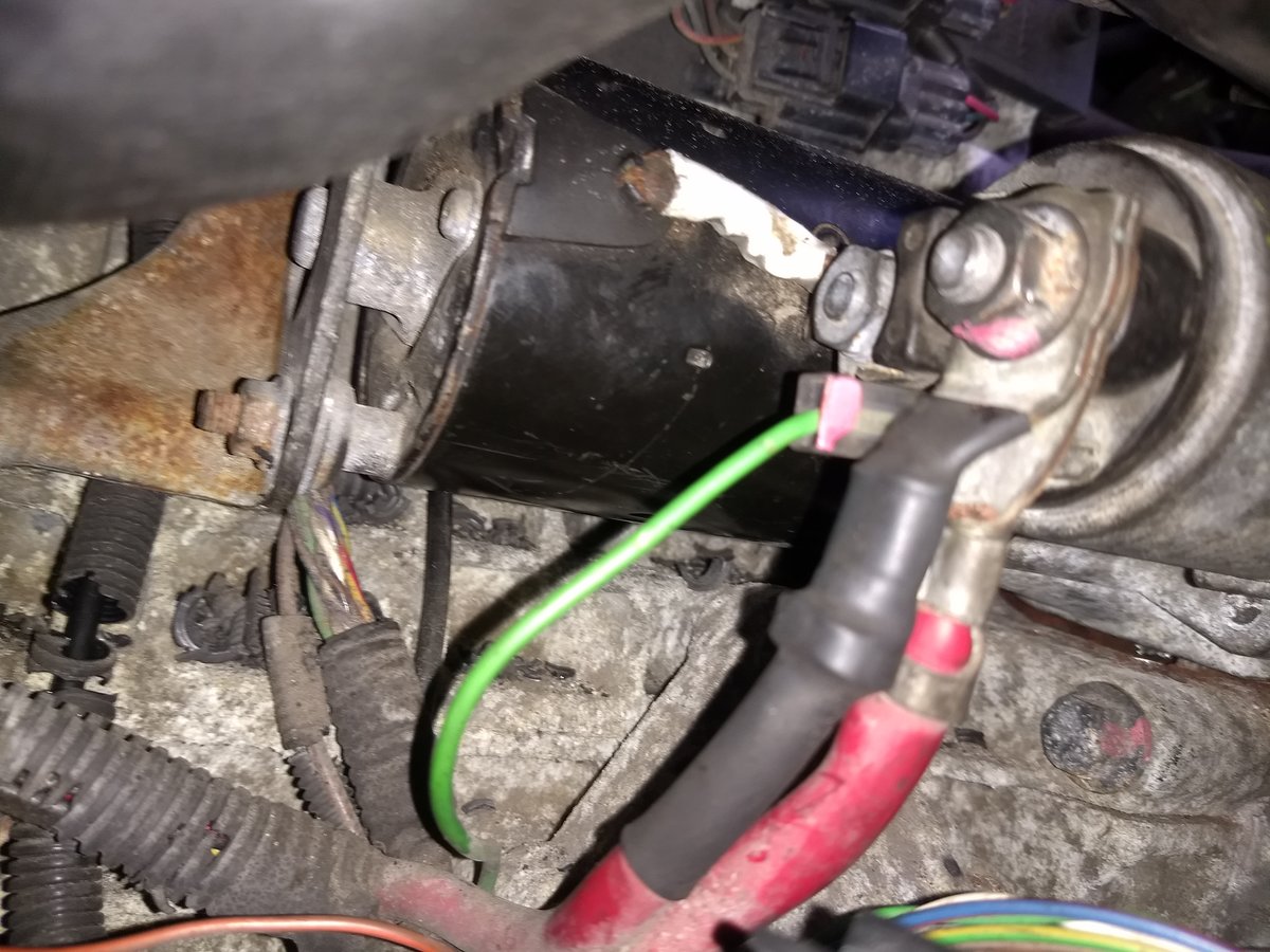 1999 Volvo V70 XC AWD starter installed