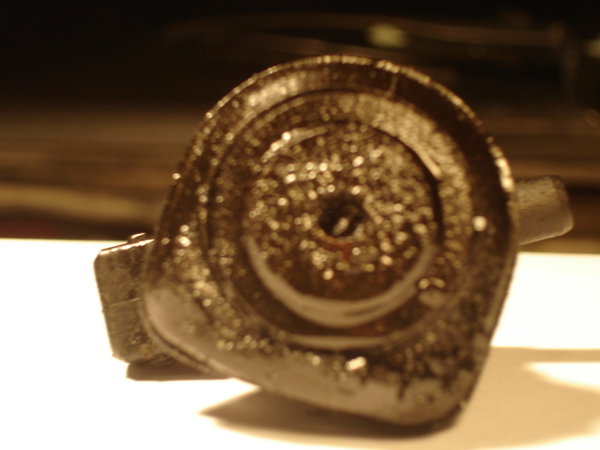 The bottom of the PCT looks clogged up pretty good.