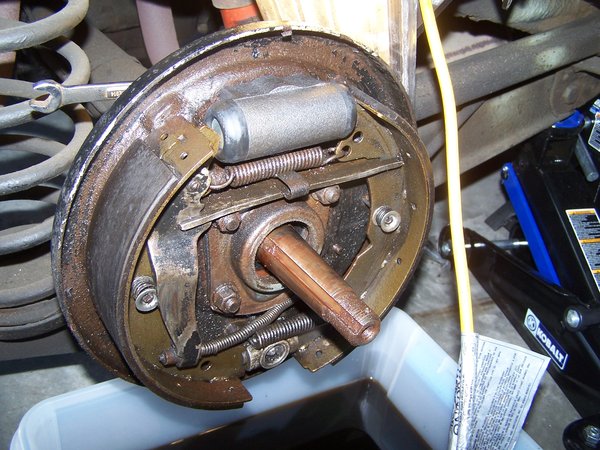 New cylinder installed.