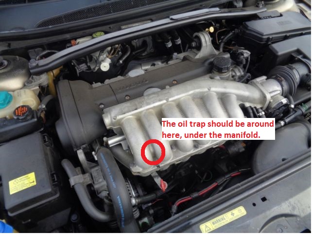 Engine view from the top.