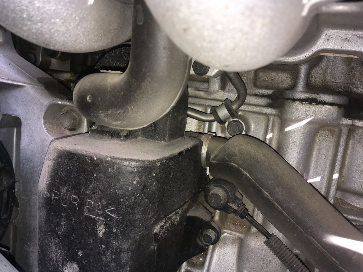 Under intake manifold