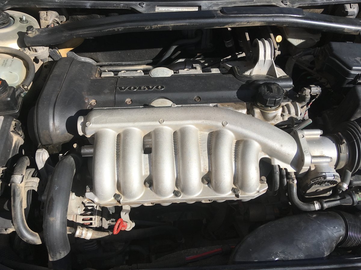 Top view of intake manifold