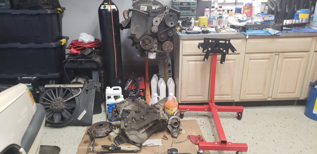 N/A engine manual transmission. Stock angled flange td04 16t turbo